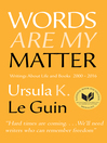 Cover image for Words Are My Matter